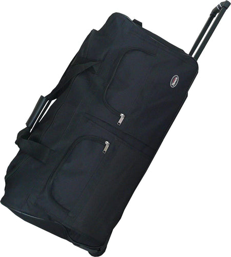 HiPack Rolling Duffel Bag 40 inch Black (PRD Black)