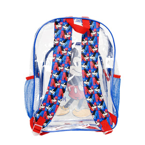 Mickey Mouse Backpack 16 inch Transparent