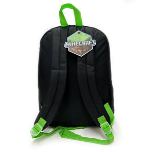 Minecraft Backpack Large 16 inch with Lunch Bag