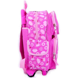 Hello Kitty Backpack Rolling Small 12 inch (Cake)