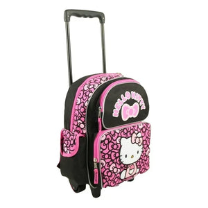 Hello Kitty Backpack Rolling Small 12 inch Bows Black – Backpack LA
