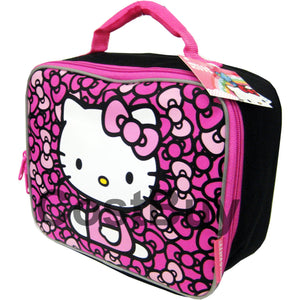 Hello Kitty Lunch Bag Bows Black
