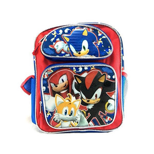 Sonic the Hedgehog Backpack Small 12 inch Red