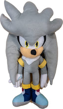 Sonic the Hedgehog Plush Backpack Silver
