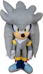 Sonic the Hedgehog Plush Backpack Silver