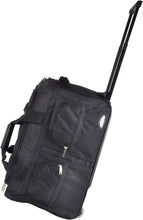 HiPack Rolling Duffel Bag 22 inch Black (PRD Black)