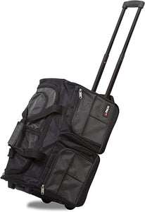 HiPack Rolling Duffel Bag 20 inch Charcoal (TRD Charcoal)
