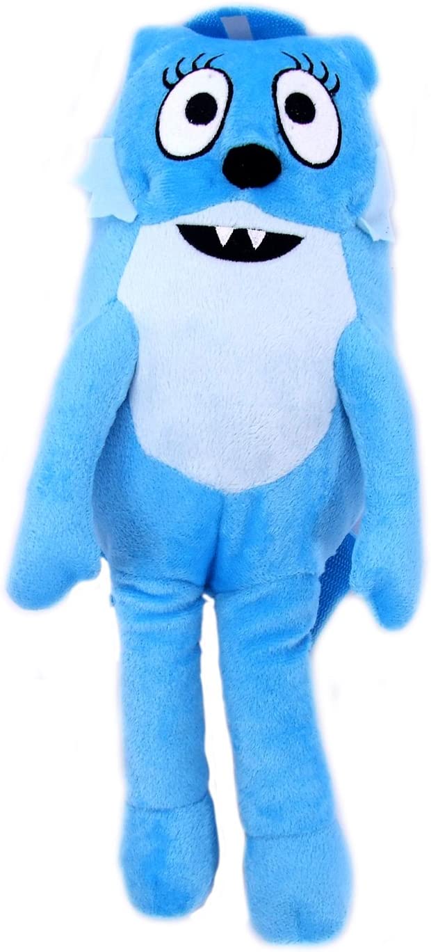 Yo Gabba Gabba Plush Backpack Toodee Blue