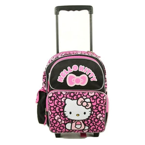 Hello Kitty Backpack Rolling Small 12 inch Bows Black – Backpack LA Hello Kitty Backpack Rolling Small 12 inch Bows Black – Backpack LA