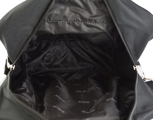 Hipack Suitcase Travel Rolling Duffel 16 inch Dark Brown (PRT16 Dark Brown)