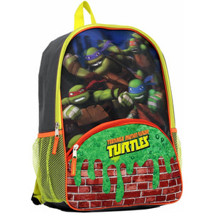Teenage Mutant Ninja Turtles Backpack Large 16 inch Dripping Paint