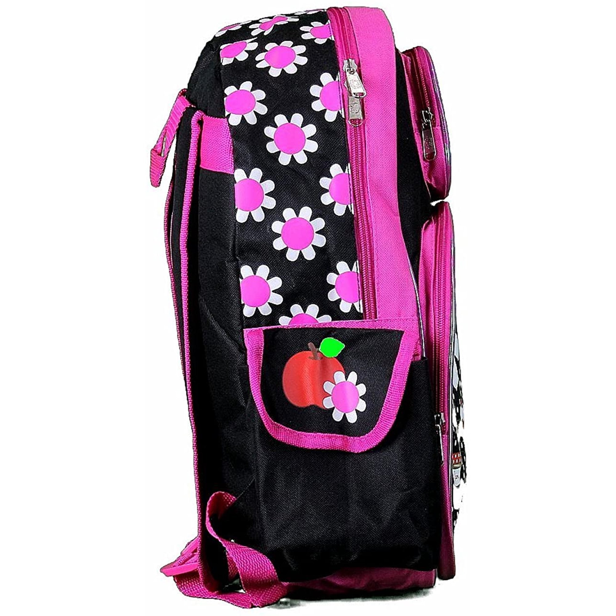 Hello Kitty Backpack Large 16 inch (Flowers and Dots) Backpack LA Hello Kitty Backpack Large 16 inch (Flowers and Dots) Backpack LA