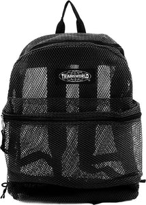 TransWorld Backpack Small 12 inch Mesh Black