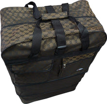 HiPack Wheel Bag Rolling Duffel Bag 30 inch Brown (PW30 Brown)