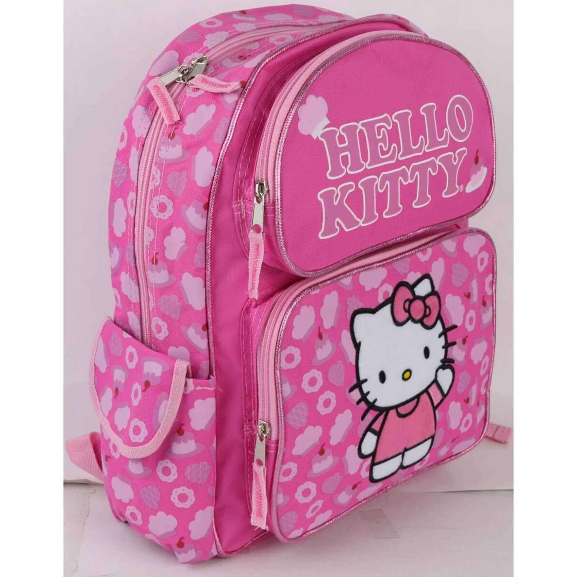 hello kitty backpack with clear window Hello Kitty Backpack Medium 14 inch (Cake) – Backpack LA