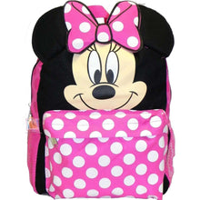 Minnie Mouse Backpack Large 16 inch Face and Ears