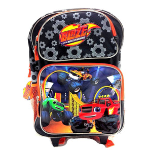 Blaze and the Monster Machines Backpack Rolling Large 16 inch