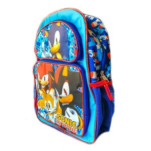 Sonic the Hedgehog Backpack Large 16 inch Blue