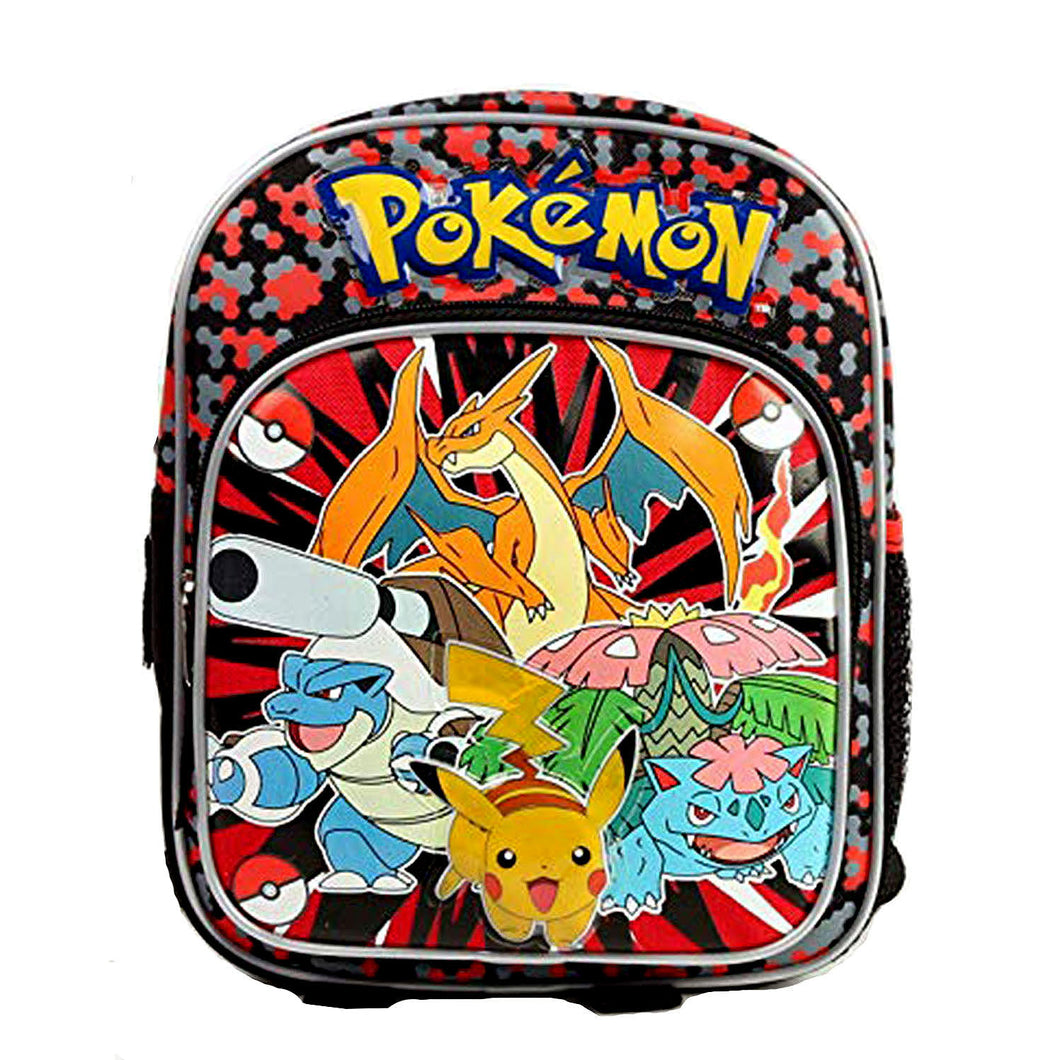 Pokemon Backpack Mini 10 inch Kanto Starters
