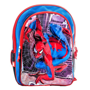 Spiderman Backpack Large 16 inch Blue