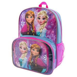 Frozen Backpack Large 16 inch and Lunch Bag Set