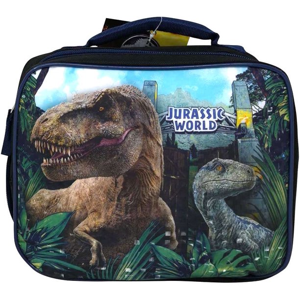 jurassic world mini backpack boxlunch Jurassic World Lunch Bag TRex and Raptor – Backpack LA