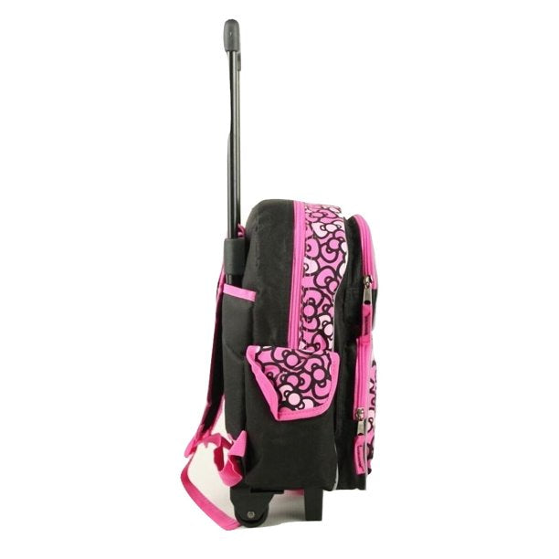 hello kitty backpack trolley Hello Kitty Backpack Rolling Small 12 inch Bows Black – Backpack LA