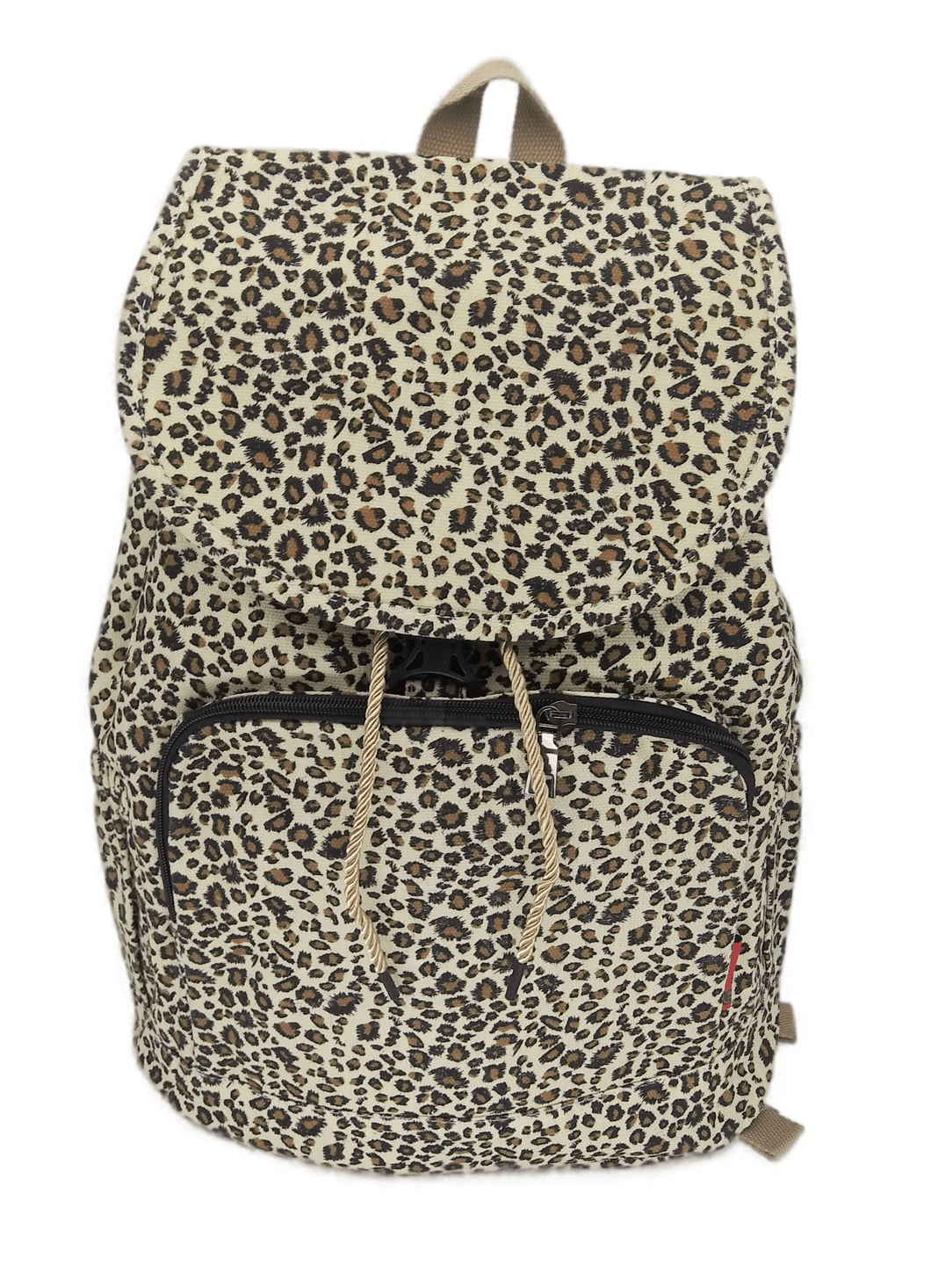 Bravo! Backpack Rucksack Drawstring (Animal, Cheetah)