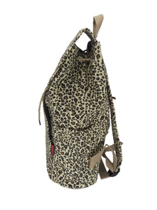 Bravo! Backpack Rucksack Drawstring (Animal, Cheetah)