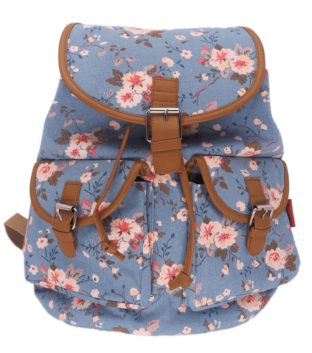 Bravo! Backpack Rucksack Drawstring (Plum Blossom)