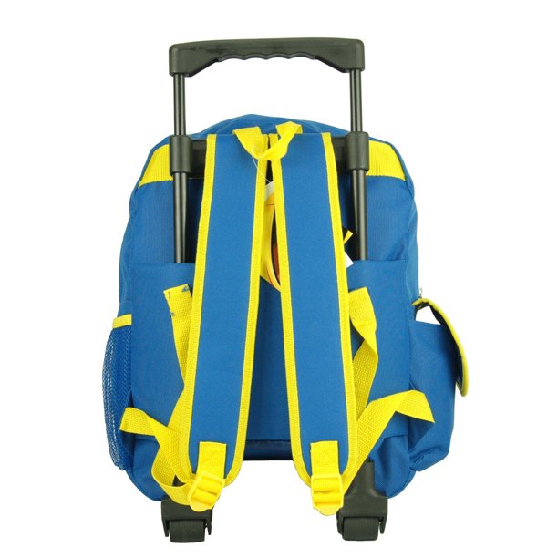Spongebob Backpack Rolly Spongebob Squarepants Backpack Large Rolling 16 inch – Backpack LA