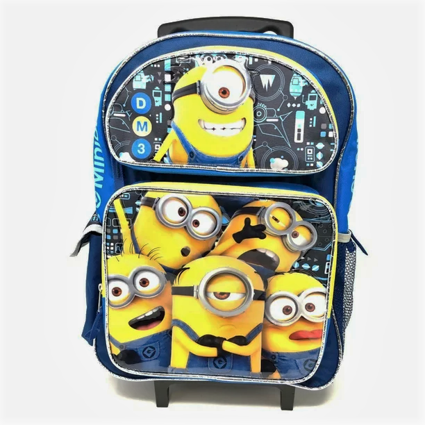 Despicable Me Large Rolling Backpack Minions