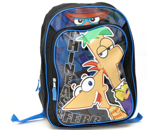 Phineas and Ferb Backpack Large 16 inch