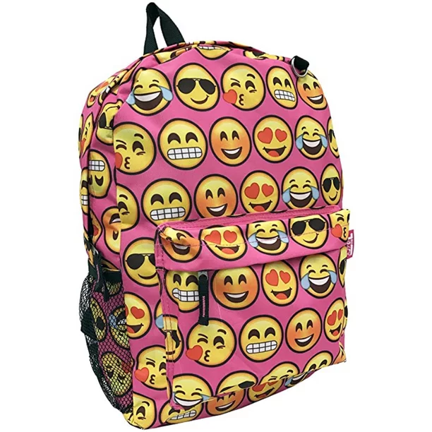 Track Backpack Classic TB205 (Emoji, Pink)