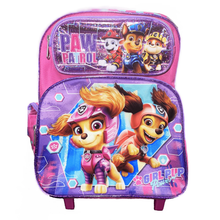 Paw Patrol Small Rolling Backpack Girl Pup Power