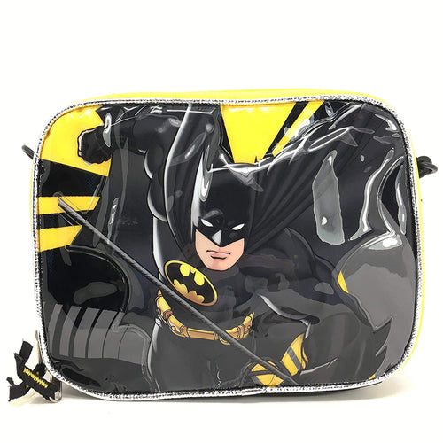 Batman Black and Yellow Lunch Bag