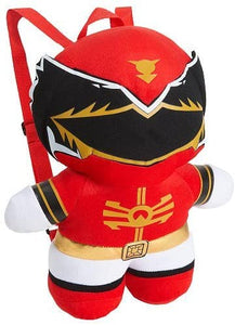 Power Ranger Kawaii 16 Inch Plush Doll Backpack - Red Ranger