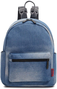 Bravo BTS Mini Denim Backpack 10" (Denim Blue)