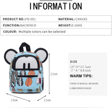 Bravo BTS Mini Ears Backpack, 9" (Cat)