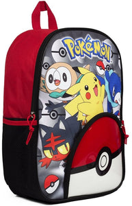 Pokemon Backpack with Pokeball Pocket 12"