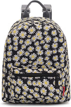 Bravo! Fashion Design All Purpose 9" Floral Backpack (Daisy Black)