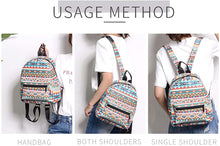 Bravo! Fashion Design Leatherette 12" Backpack (Embroider Black)