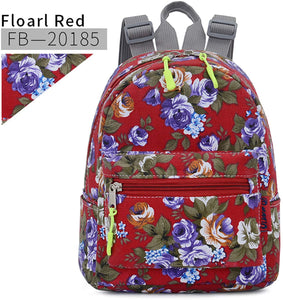 cute mini floral backpacks Bravo Floral Mini (10 Inch) School Backpack