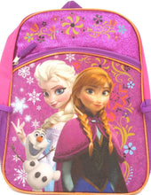 Frozen Backpack with Lower Front Pocket, 16" (Pink)