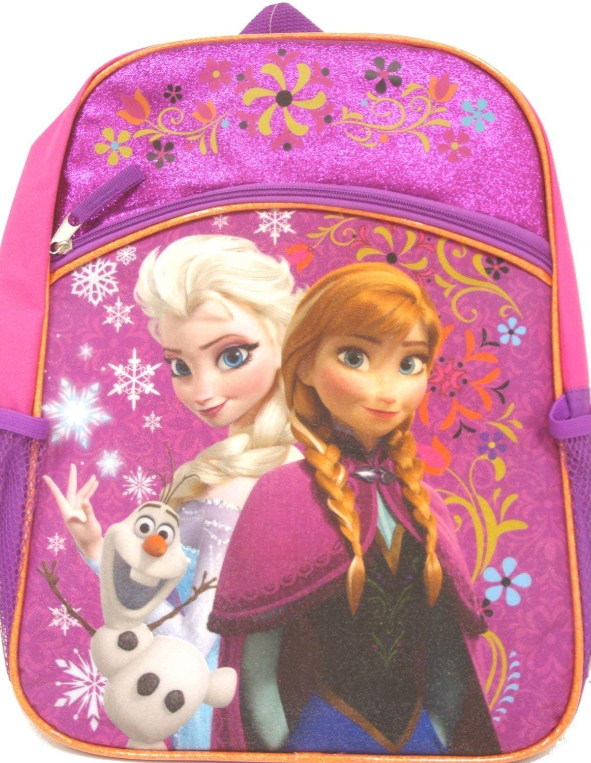 Frozen Backpack with Lower Front Pocket, 16