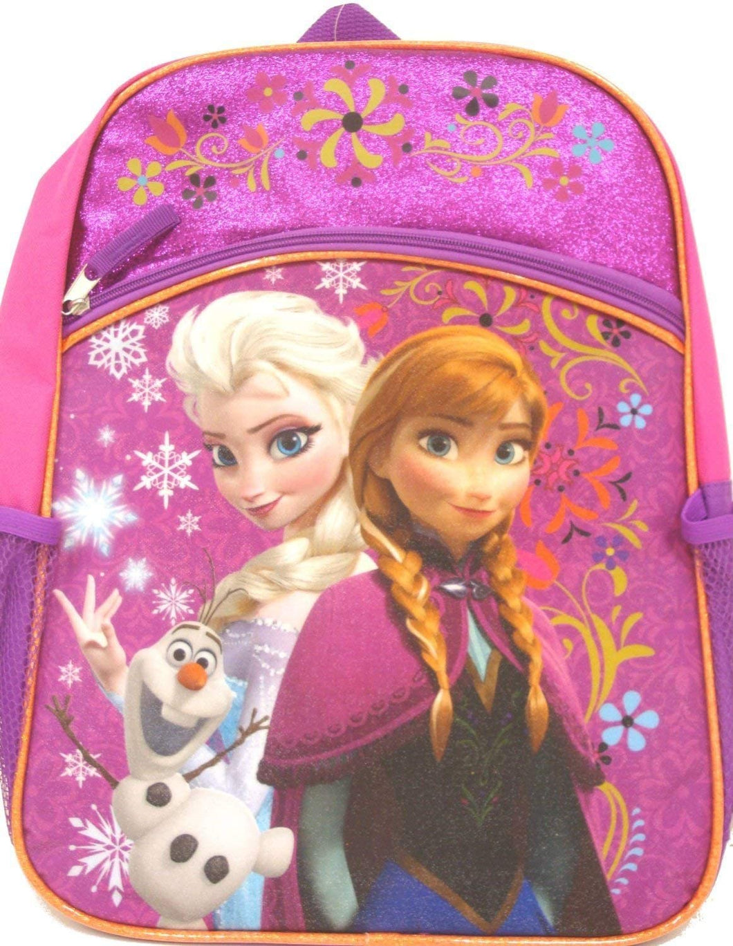 Frozen Backpack with Lower Front Pocket, 16