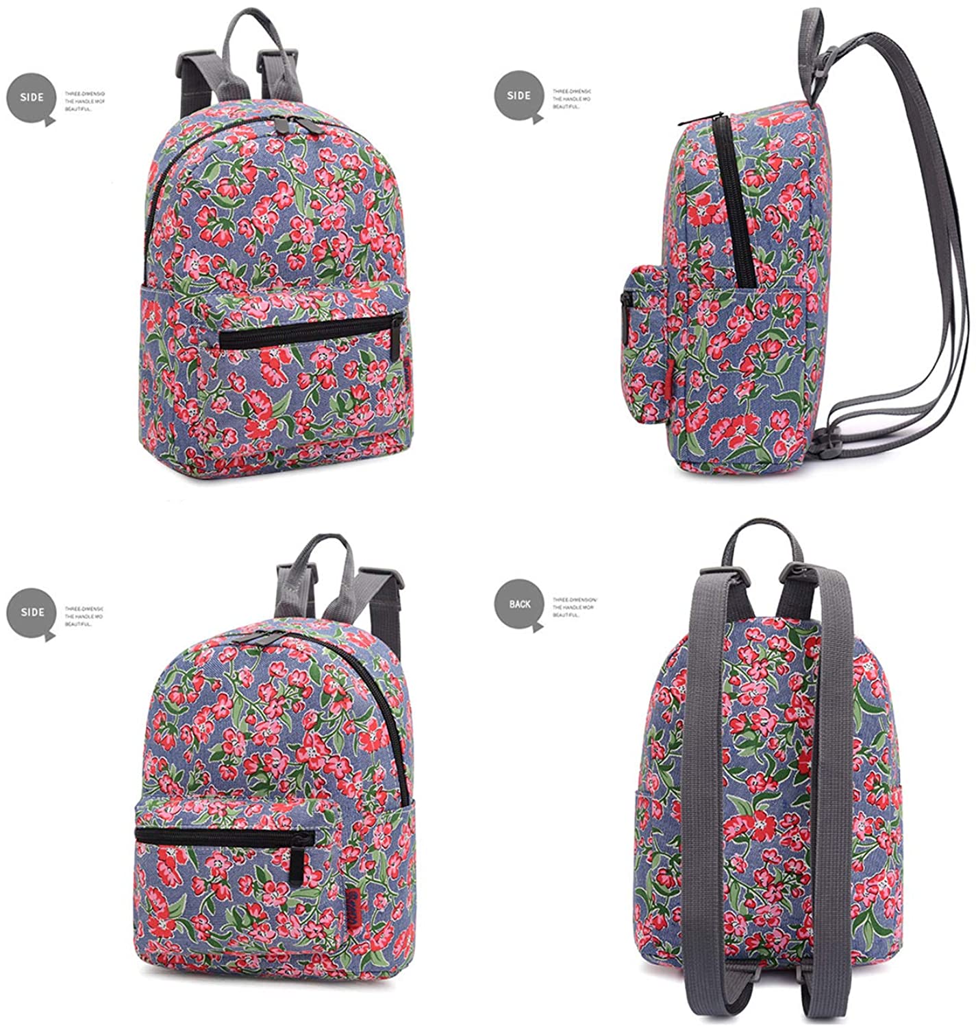 Bravo BTS Mini Denim Backpack 10