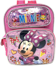Disney Minnie Mouse 12" Toddler Small Backpack (Pink)