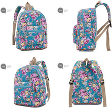 Bravo Floral Small (12 Inch) School Backpack - Floral Pink