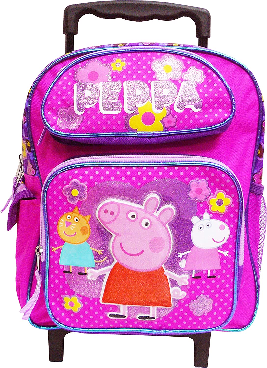 Peppa Pig 12 Toddler Rolling School Backpack Backpack LA